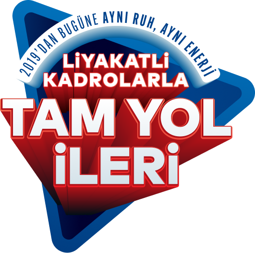 logo tam yol ileri